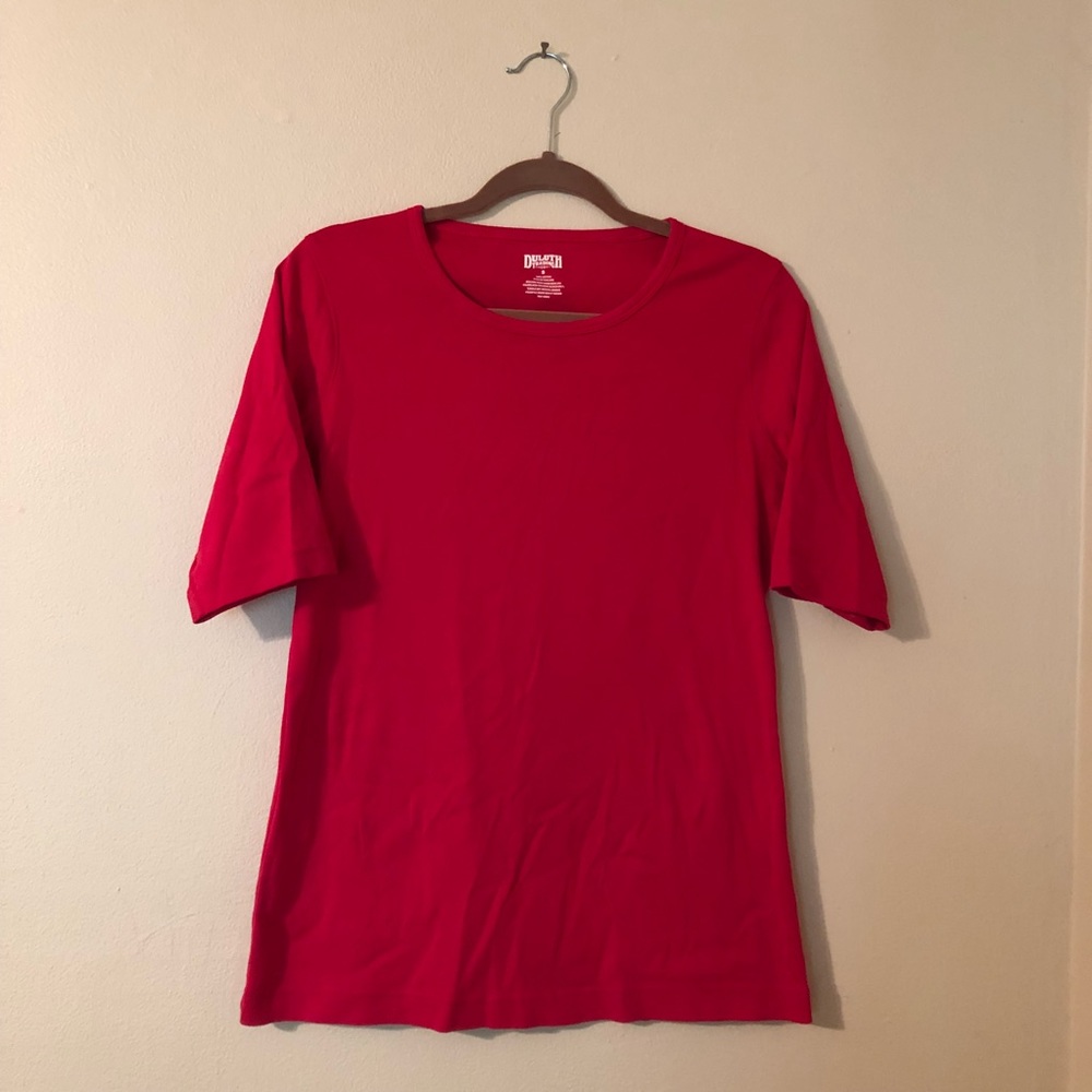 Duluth Trading Co Pink Shirt